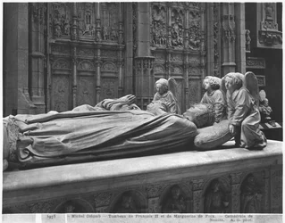 Nantes, Cathédrale Saint-Pierre et Saint-Paul, Tombeau de François II, Duc de Bretagne et Marguerite de Foix, 1502-07 (détail)